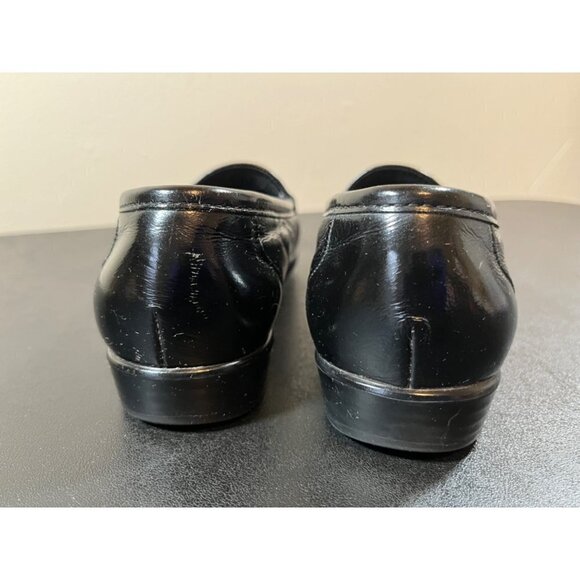 SAS Metro P Tripad Comfort Black Patent Leather Slip On Loafers Horse Bit 8.5 M - Picture 8 of 10